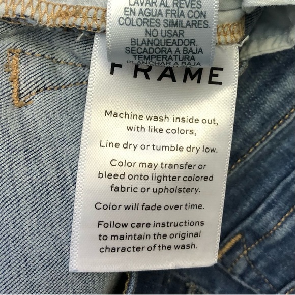 Frame Denim Le Skinny de Jeanne in Culver Size 28 - Picture 10 of 12